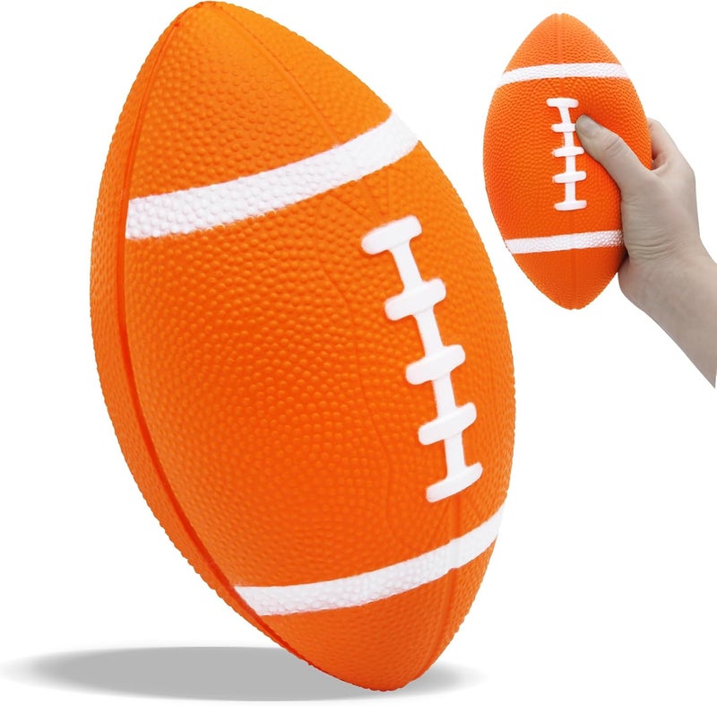 Magicorange Foam Football, 7" Soft Footballs for Kids Toddler Junior Youth, Mini Size Football for Indoor Outdoors - Image 1